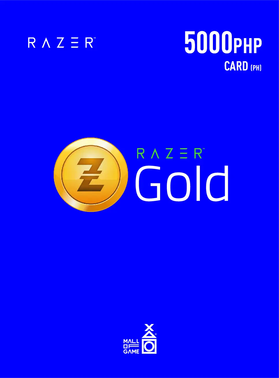 Razer Gold PHP5,000 (PH)